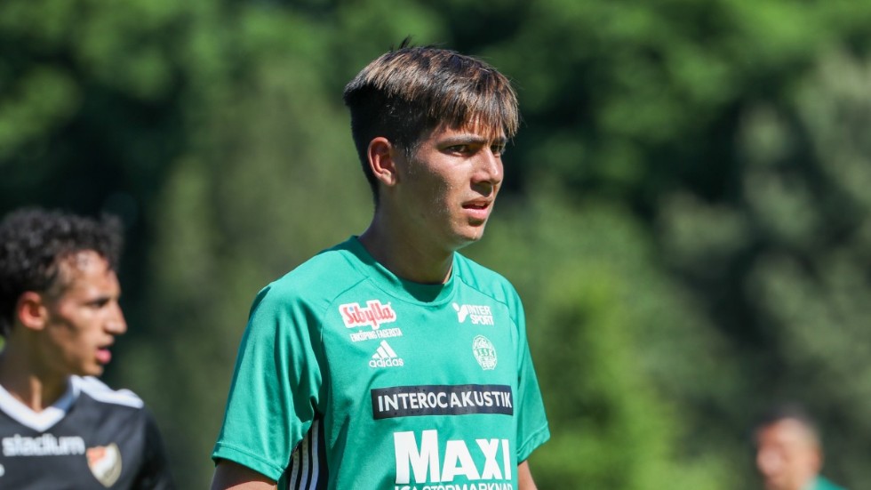 Danilo Al-Saed tar med sig den första halvleken i premiären till helgens match.  