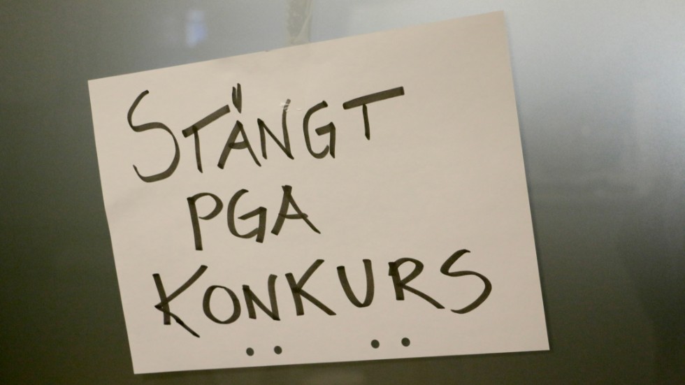 Konkurserna har ökat i länet.