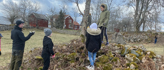 Elever hjälpte naturen på traven