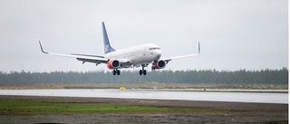 Kraftigt försenat flyg – resenärer strandsatta på Luleå Airport