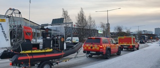 Fyrhjuling föranledde drunkningslarm