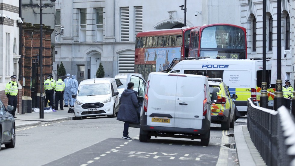 Under viruskrisen får Londonpolisen in mycket fler ärenden om våld i nära relationer än normalt. Arkivbild.