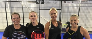 De matchade i padel på nationaldagen