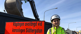 Gata stängs av i Vidablick    