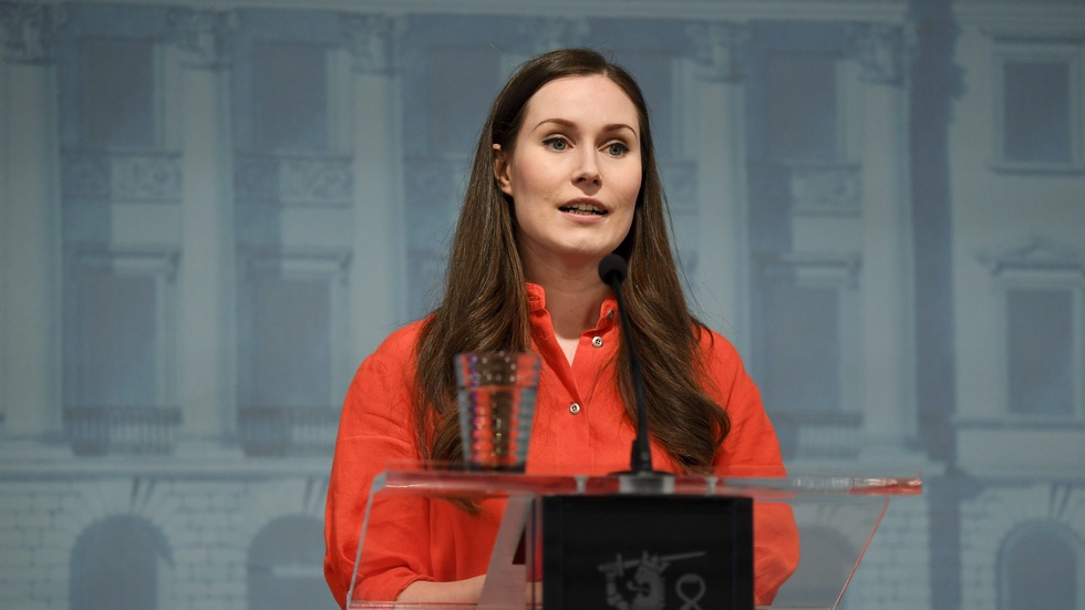 Finlands statsminister Sanna Marin. Arkivbild.