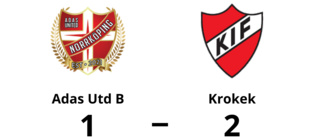 Krokek vann på bortaplan mot Adas Utd B