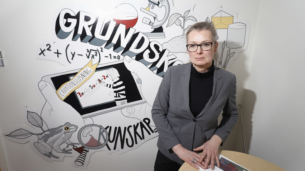 Lina Axelsson Kihlblom är chef för barn- och utbildningsförvaltningen i Eskilstuna kommun.