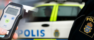 Misstänkt rattfyllerist togs av polisen