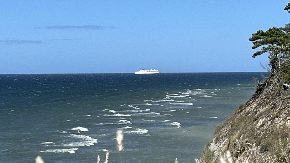 Vägen till Gotland.
