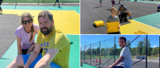 Snart är basketplanerna spelbara – men först pyssel med pussel