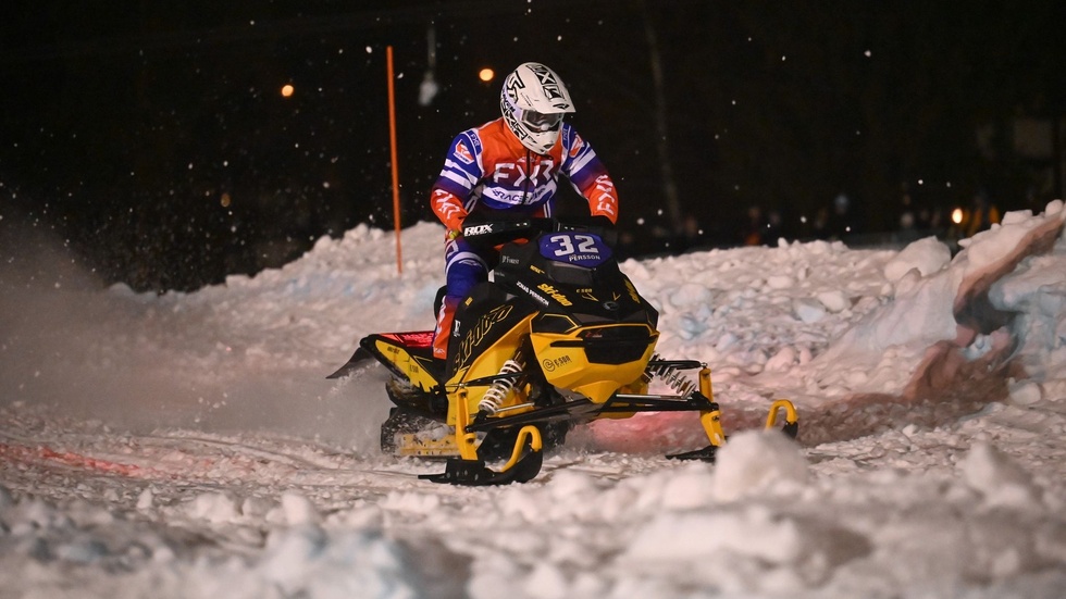 Albin Persson, från Bygdsiljums MK, vann i klassen Sport 1000.