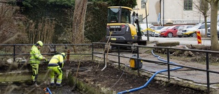 Dammen i Visby läcker – rustas nu upp