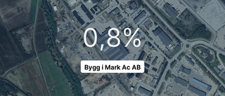 Stort fall för Bygg i Mark Ac AB - intäkterna ner 24,6 procent