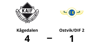 Seger för Kågedalen mot Ostvik/DIF 2 efter drömstart