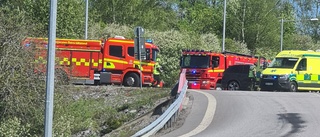 Kollision vid avfart till Herstadberg – Förare bötfälld