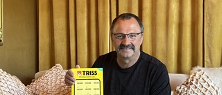 Mikael från Arjeplog vann på Triss – skrapade fram tre tv-rutor: "Nu blir det nya fönster, kyl och frys och spis till stugan"