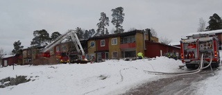 Ingen skadades vid branden i Gamleby