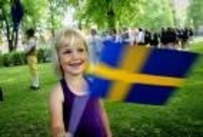 Hundratals firade Sveriges nationaldag