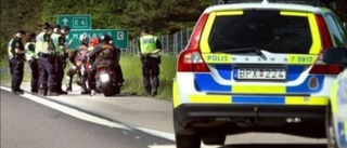 Polispådrag stoppade mc-gäng