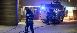 Brand på äldreboende i Kalix