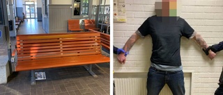 Våldsverkare angrep äldre man på stationen 