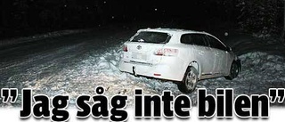 "Jag såg inte bilen när jag startade"