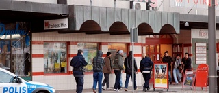 Två greps efter gängbråk i centrala Boden