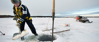 Vinterfiske på Kallaxfjärden