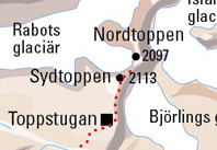 Dödsolycka på Kebnekaise