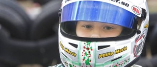 Philip, 12, redan internationell motorstjärna