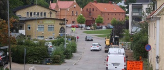 Ny cykelväg byggs i Mjölby centrum