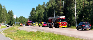 Tre personer – ett barn – till sjukhus efter krock i Bergsbyn