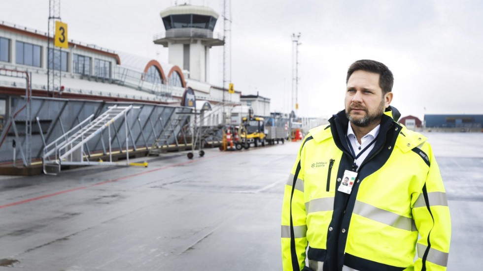 Swedavias flygplatschef Gunnar Jonasson menar att 
