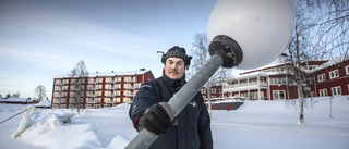 Proppen är mellan hotellet och Vidsel