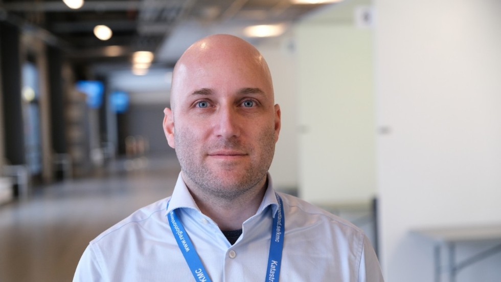 Rickards Lundin är säkerhetschef i Region Östergötland. 