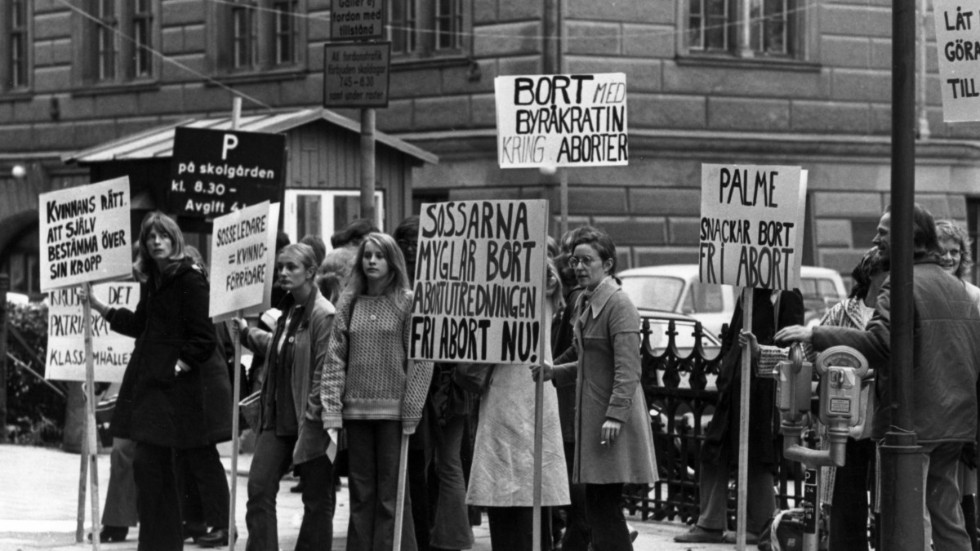 Denna dag för 40 år sedan, internationella kvinnodagen. 