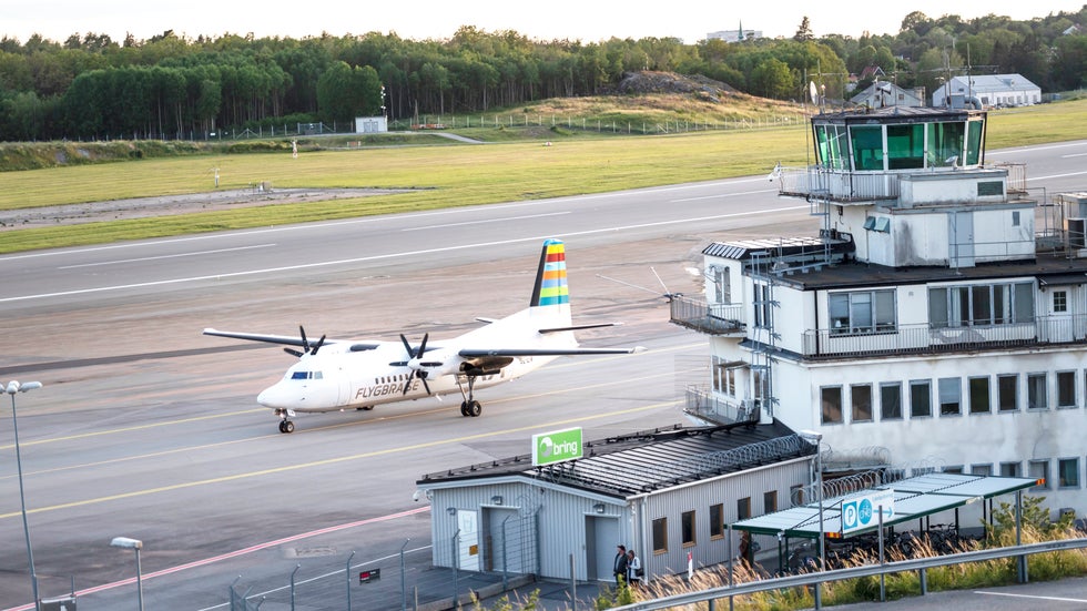 Då är Bromma flygplats stängd i sommar