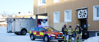 Larm om lägenhetsbrand på Föreningsgatan i Kiruna