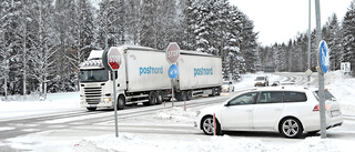 Östra Leden – Trafikljus skulle underlätta