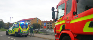 Cyklist påkörd av bil – föraren brottsmisstänkt