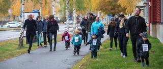 Axel flög fram med mammas hjälp