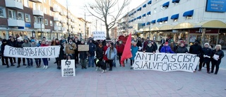 Manifestation mot nazism