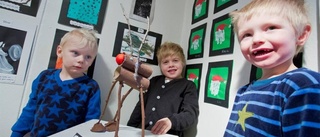 Pepparkaksvernissage för Öjebyns förskolor