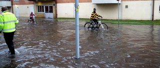 Extrema regn på väg till Norrbotten