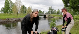 Herrcykel ett av fynden i vårstädningen