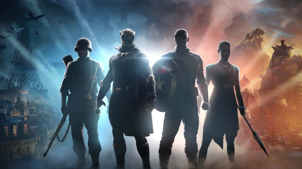 En konceptbild ur det kommande Marvelspelet, som ännu inte fått någon titel. Pressbild.