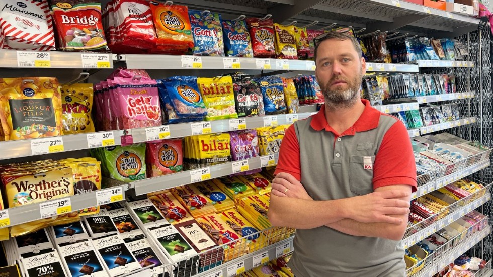 Bland annat har godis och energidrycker stulits vid flera tillfällen. 