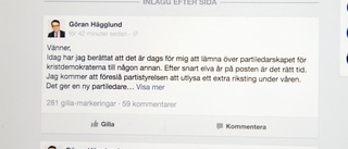 Lindbäck vill se Ankarberg som efterträdare