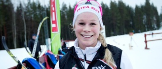 Jennie nöjd tvåa i sprint