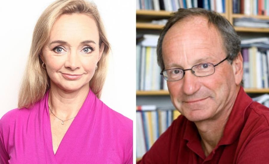 Anna Nilsson Vindefjärd och Olle Stendahl, generalsekreterare respektive ordförande i Forska!Sverige.